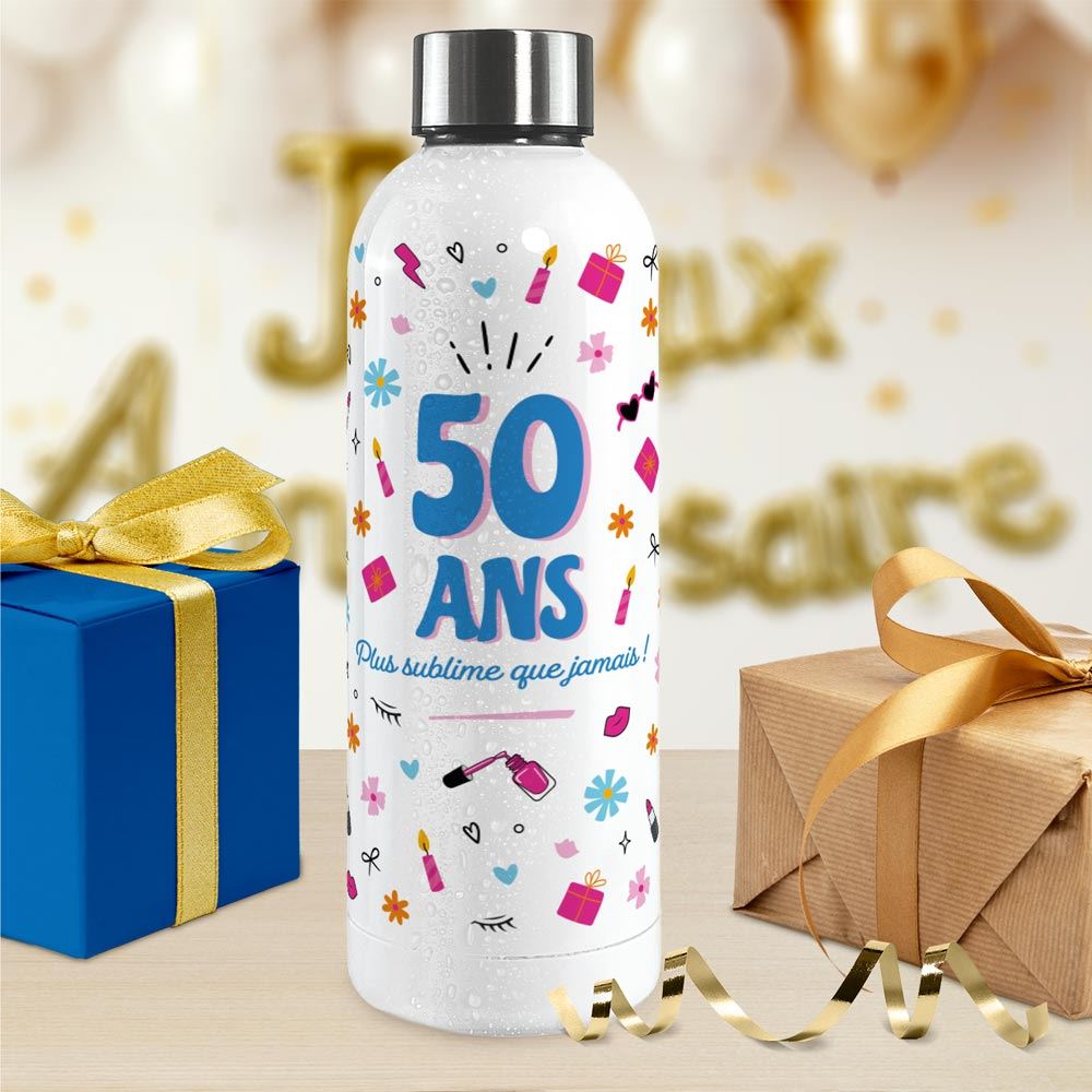 Gourde isotherme large femme 50 ans