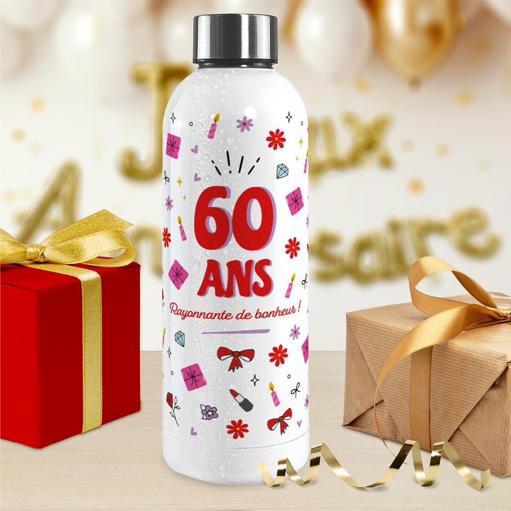 Gourde isotherme large femme 60 ans