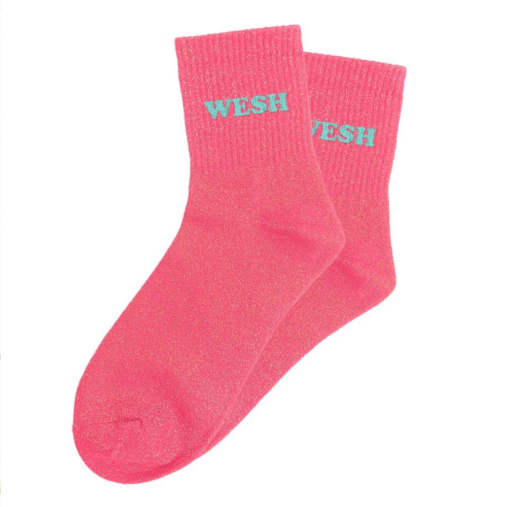 Chaussettes paillettes tuftees wesh