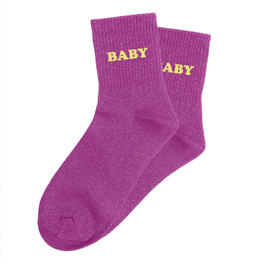 Chaussettes paillettes tuftees baby