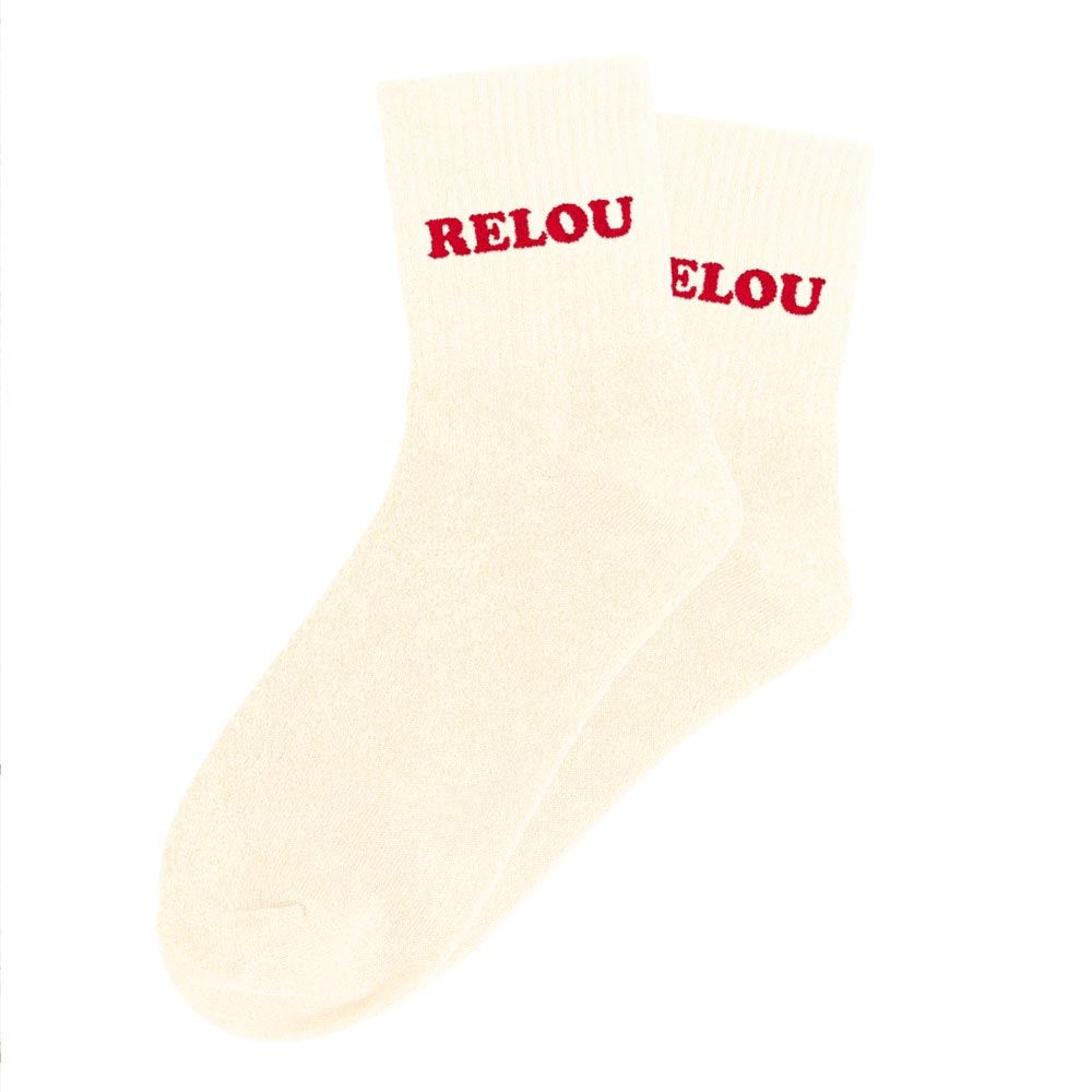 Chaussettes paillettes tuftees relou