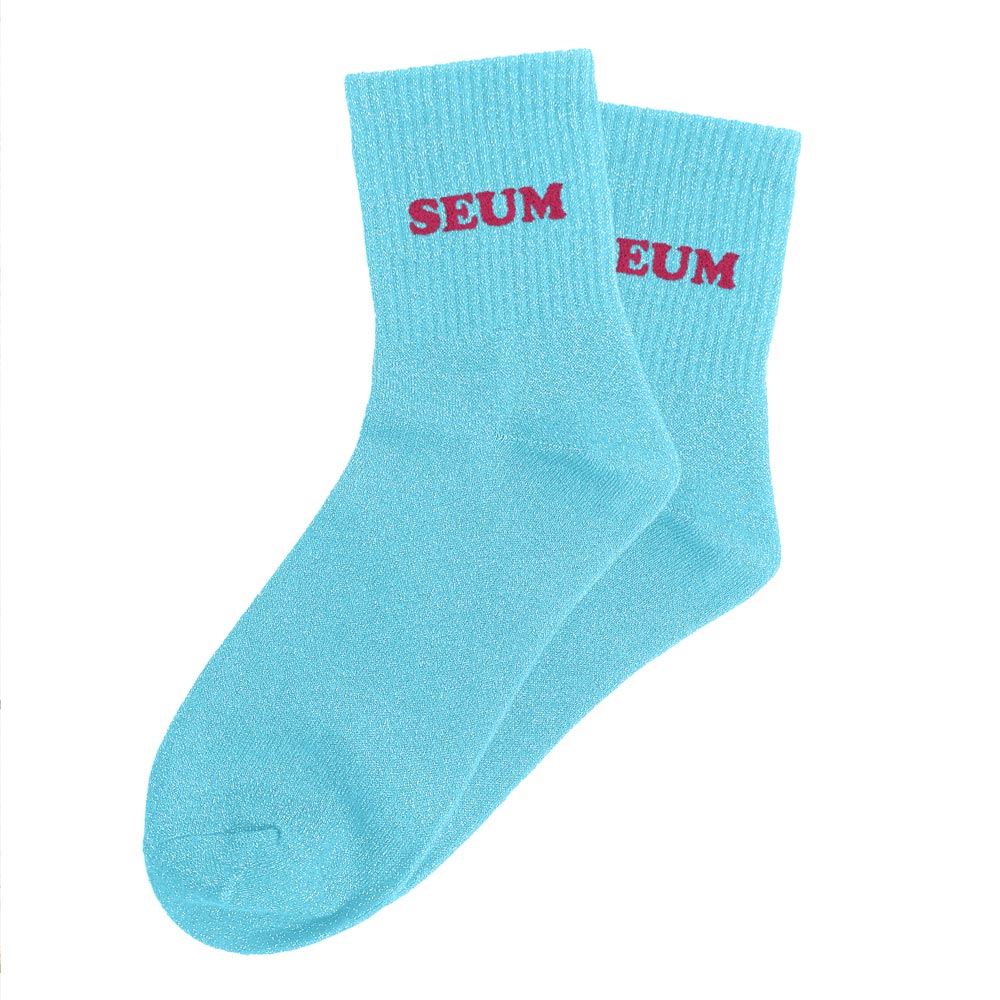 Chaussettes paillettes tuftees seum