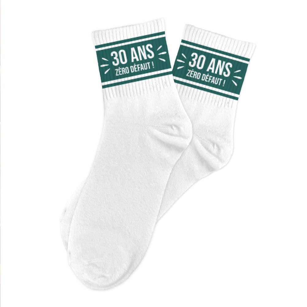 Chaussettes anniversaire homme 30ans