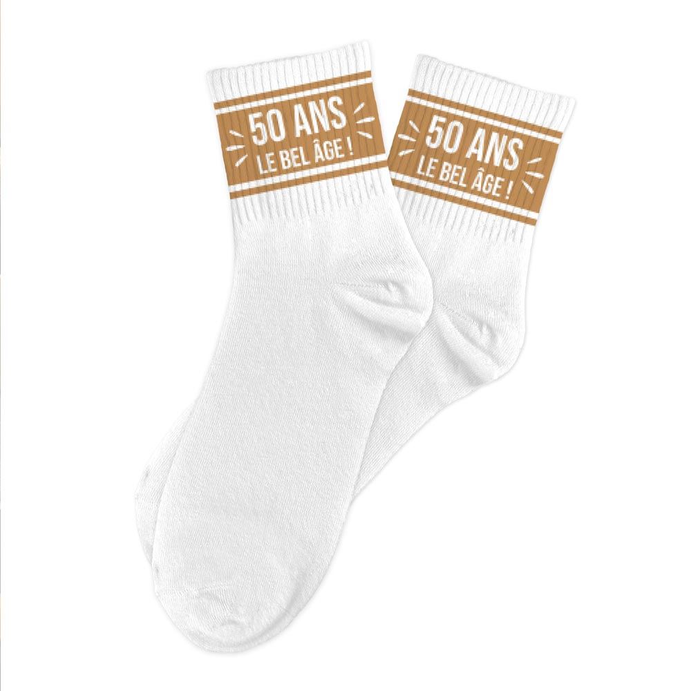 Chaussettes anniversaire homme 50ans