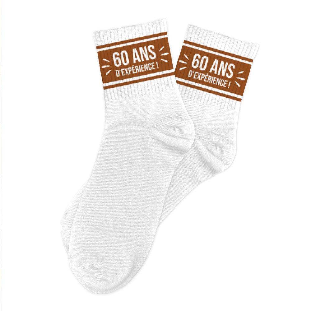 Chaussettes anniversaire homme 60ans