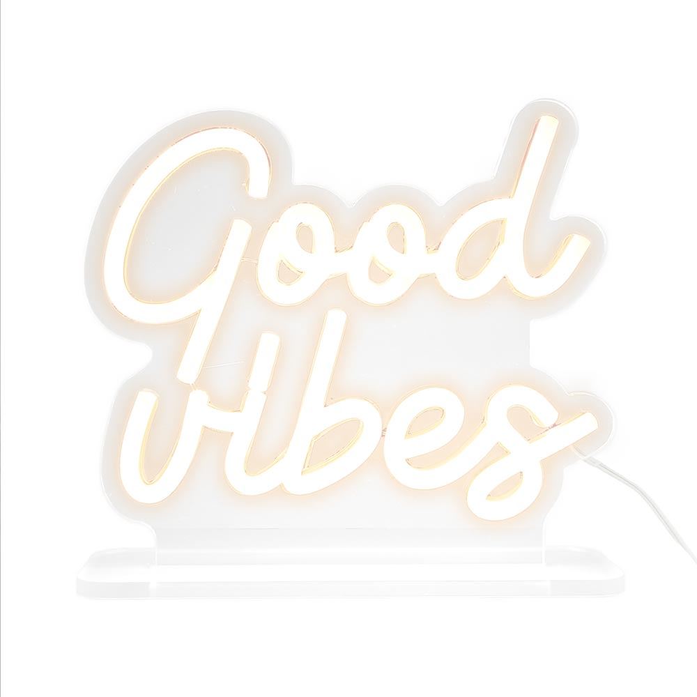 Decoration neon a poser good vibes