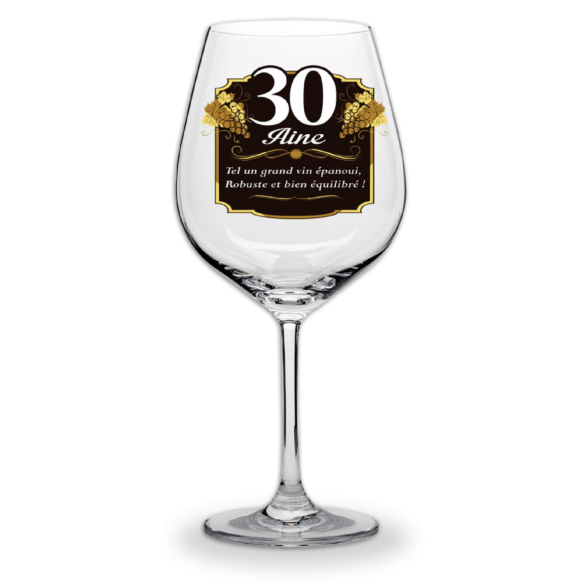 Verre a vin 30aine