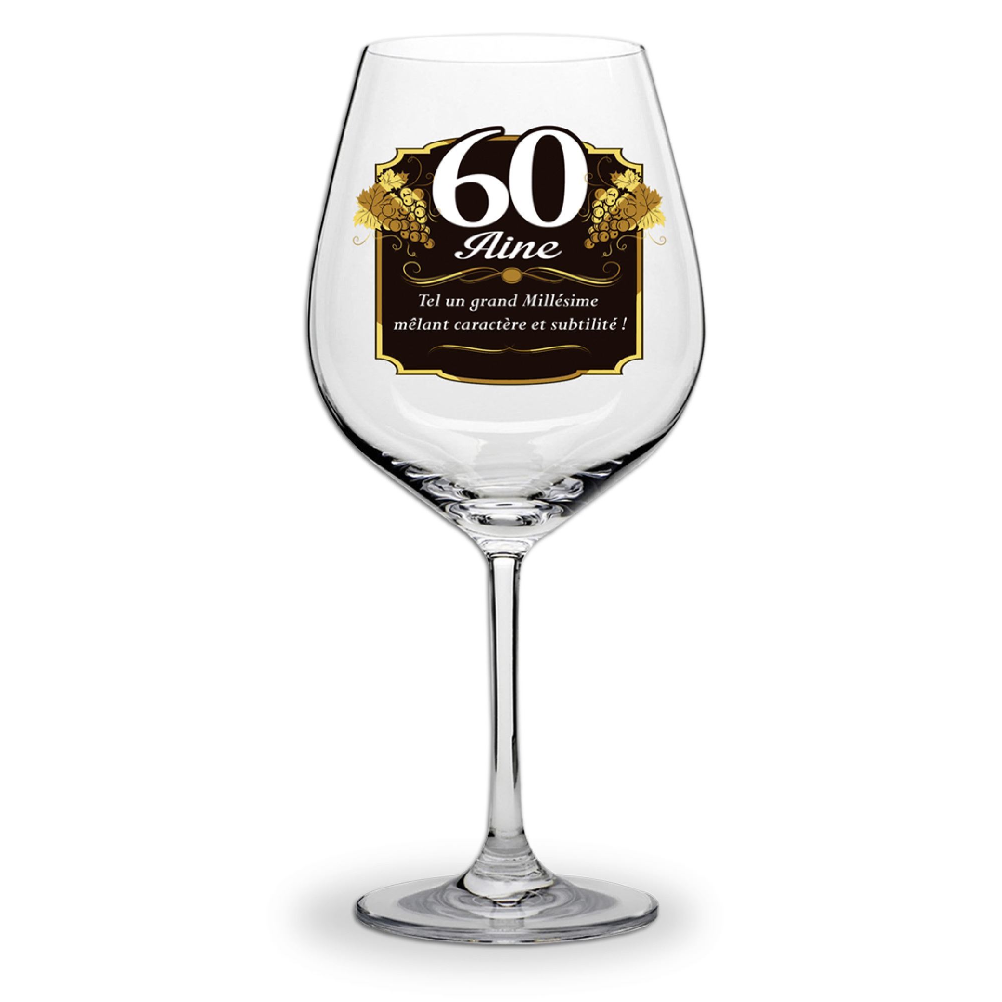 Verre a vin 60aine