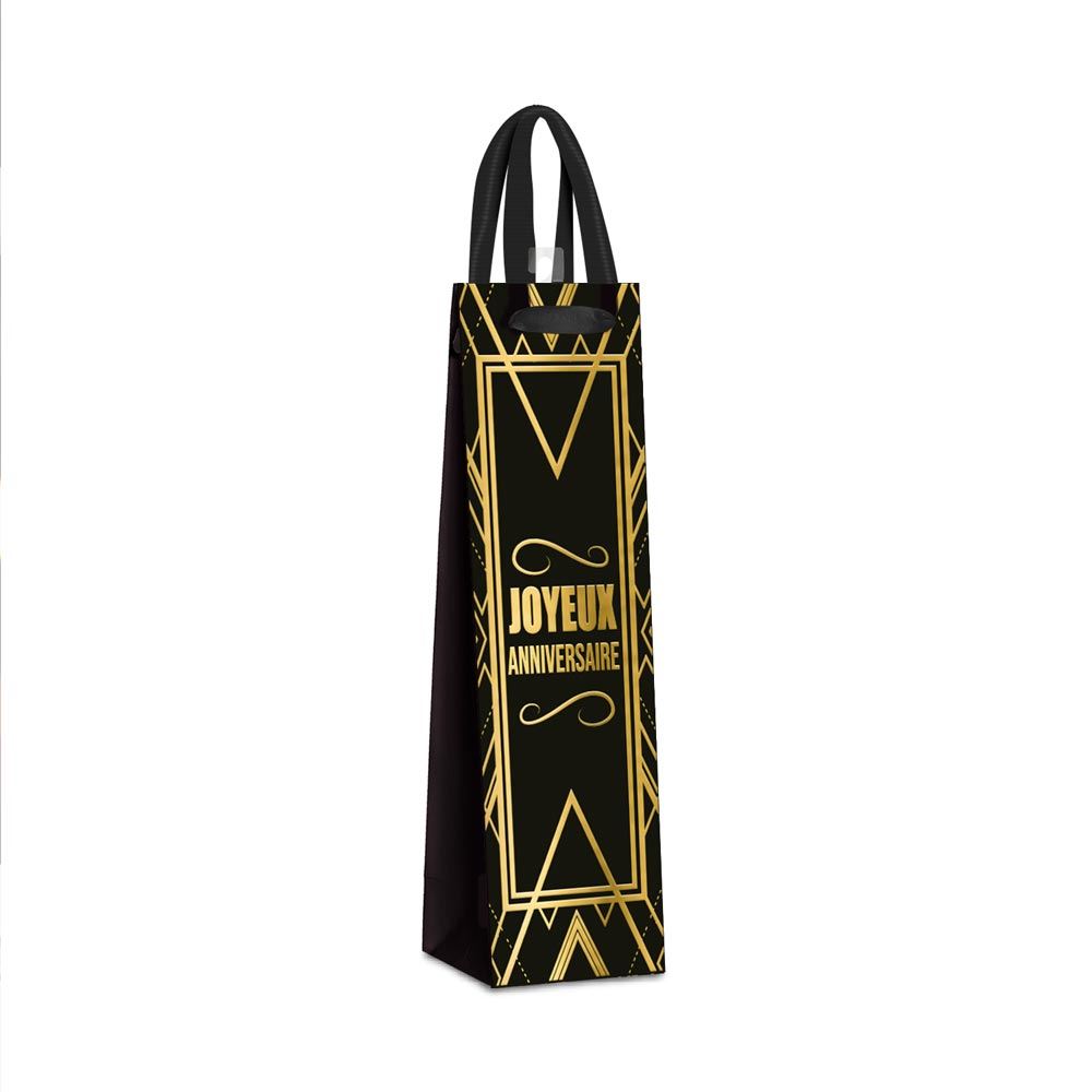 Pochette cadeau vin anniv