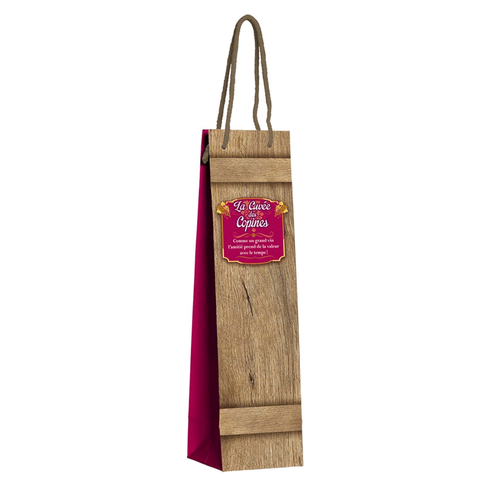 Pochette cadeau vin copines