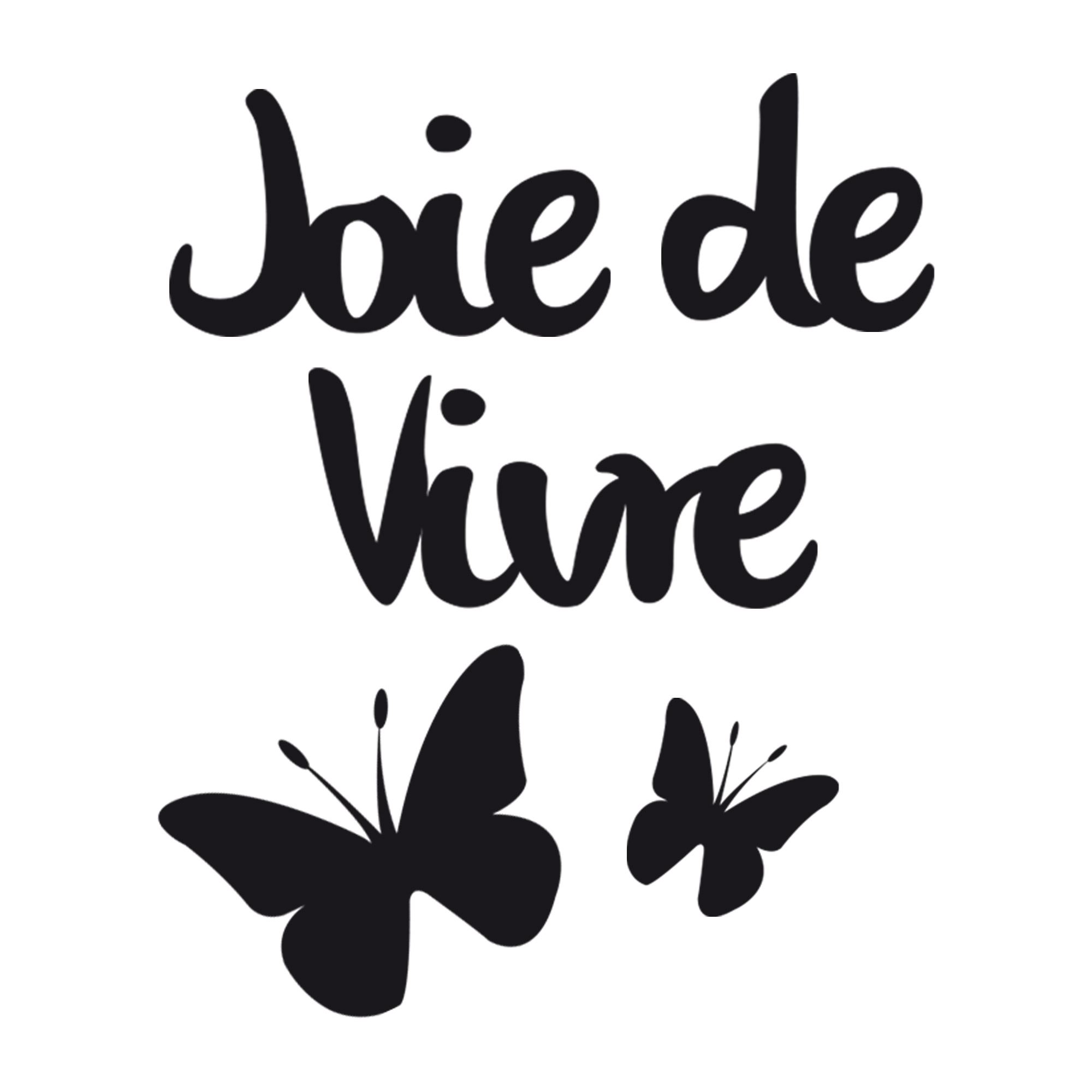 Sticker relief joie de vivre