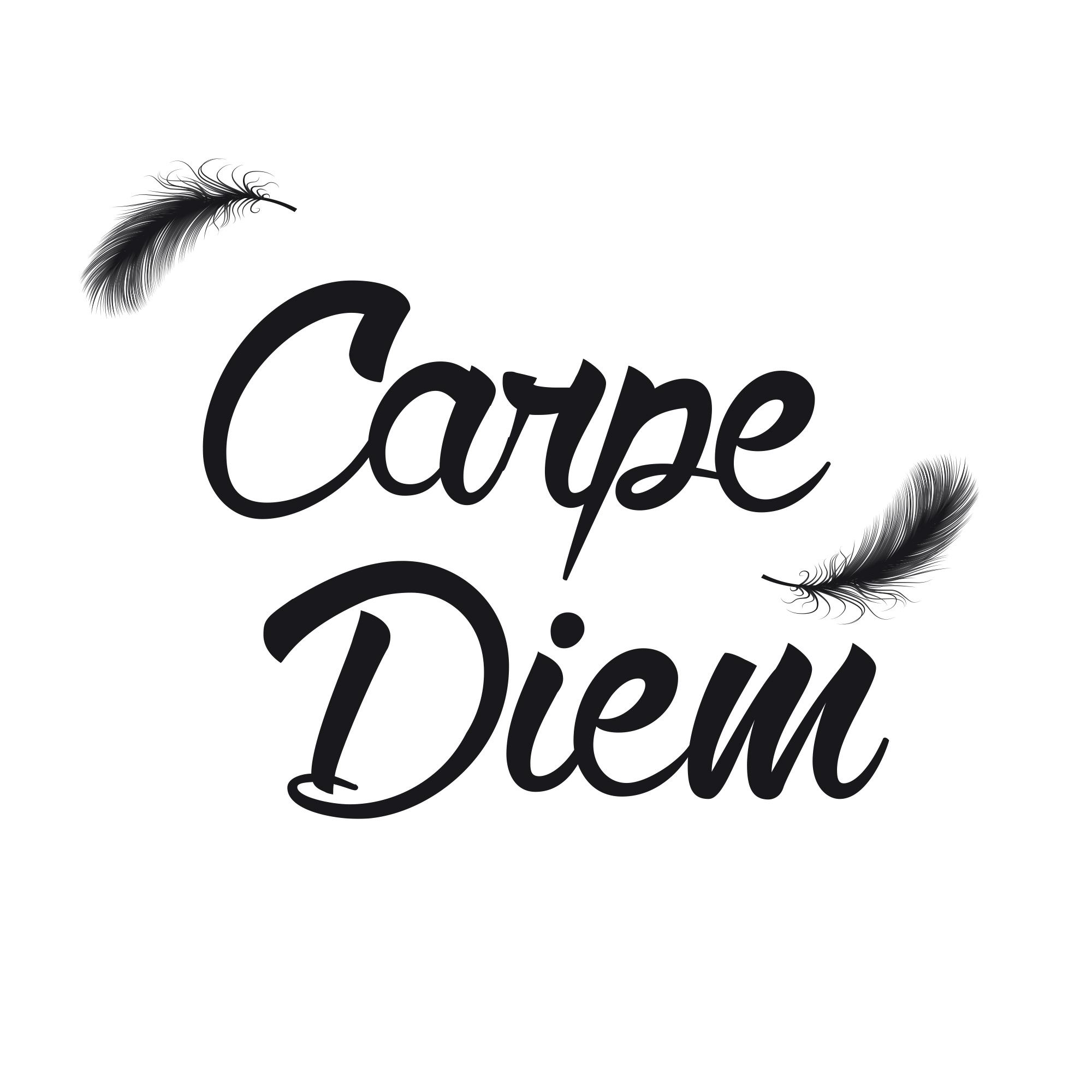 Sticker geant carpe diem