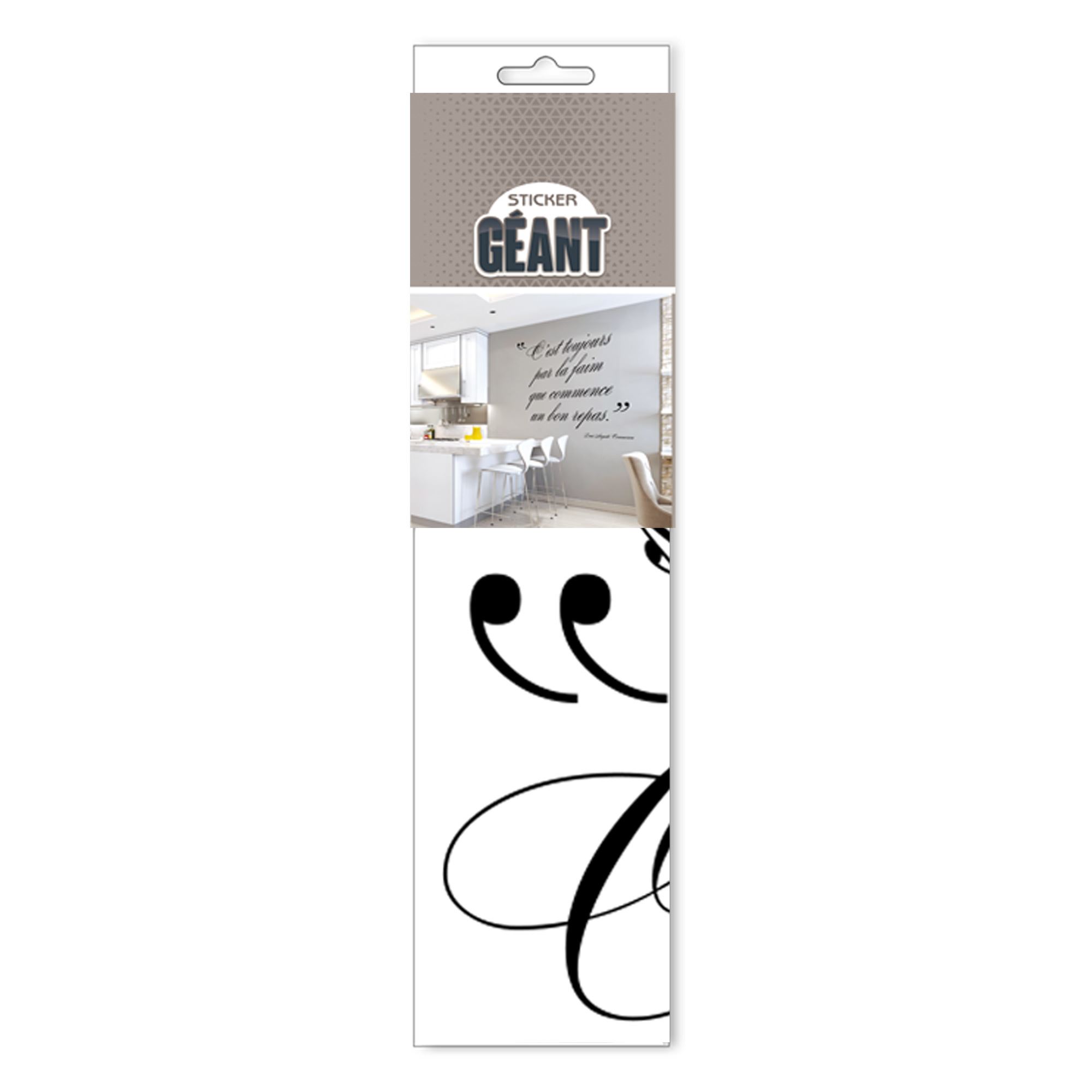 Sticker geant toujours faim