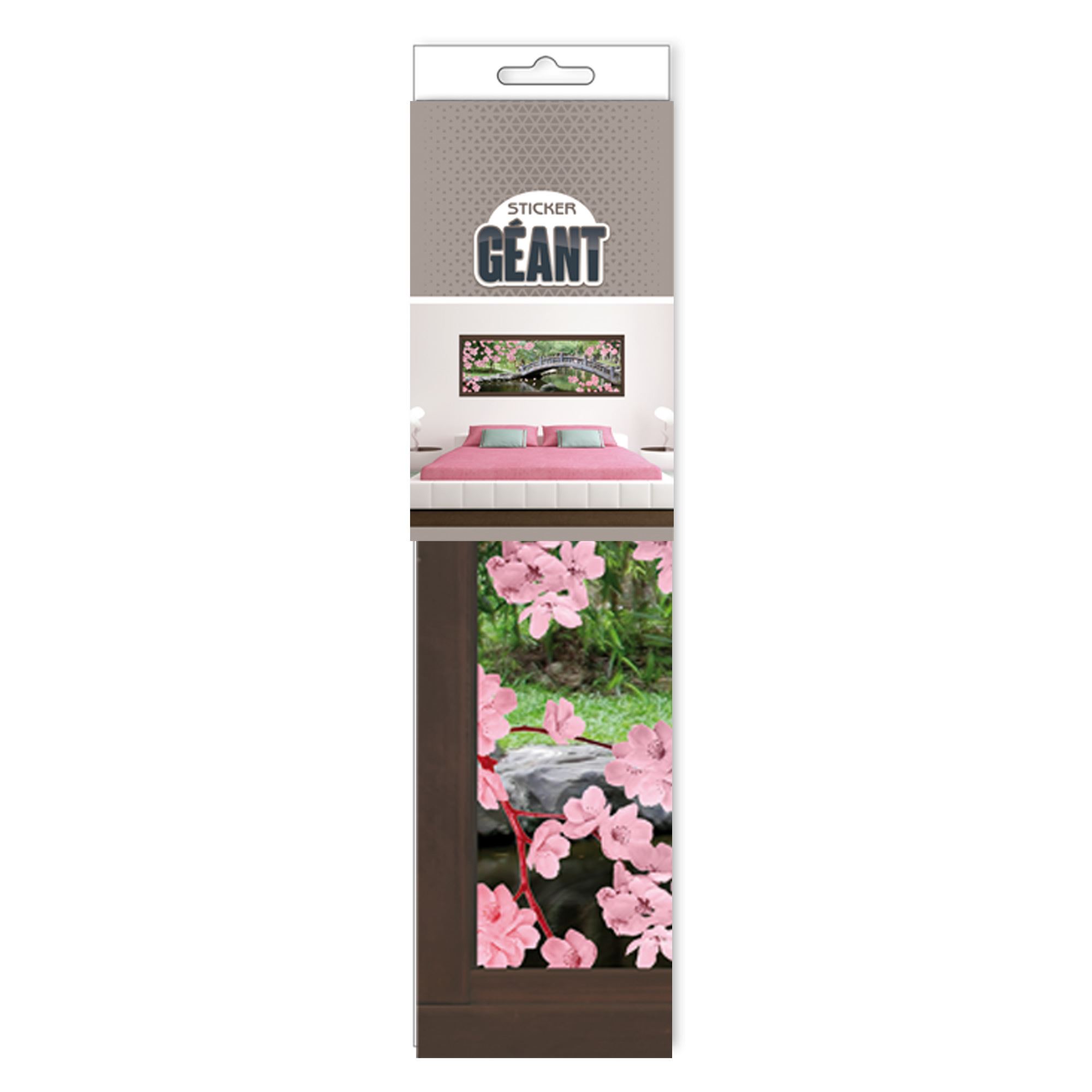 Sticker geant jardin zen