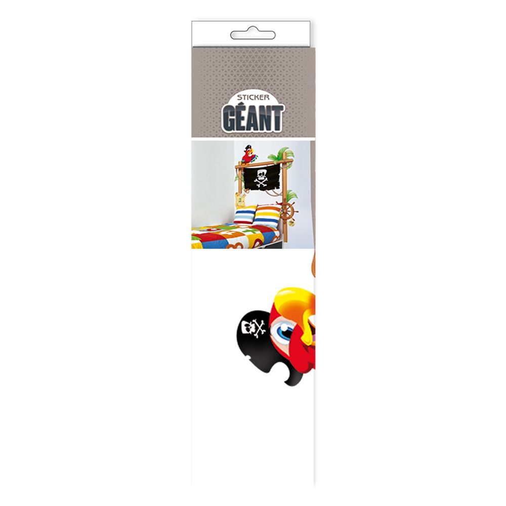 Sticker geant pirate