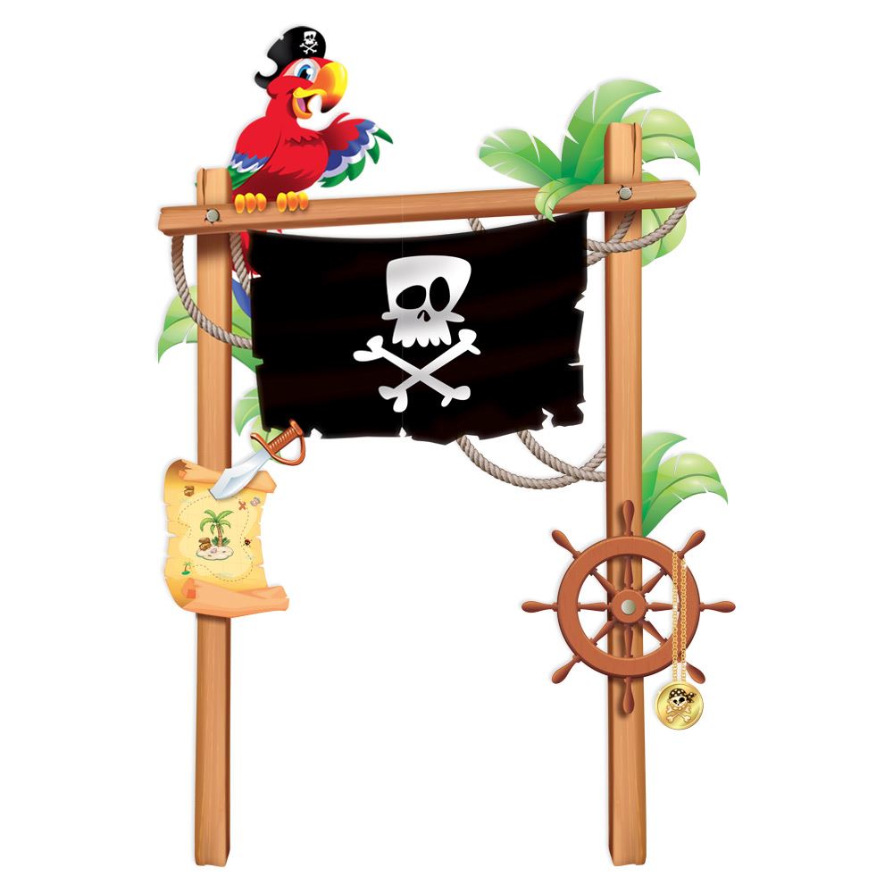 Sticker geant pirate