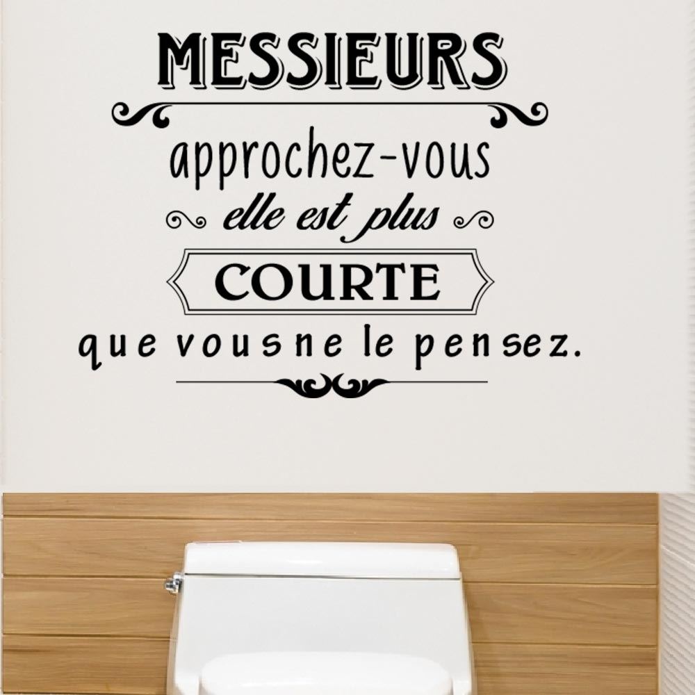 Sticker messieurs approchez