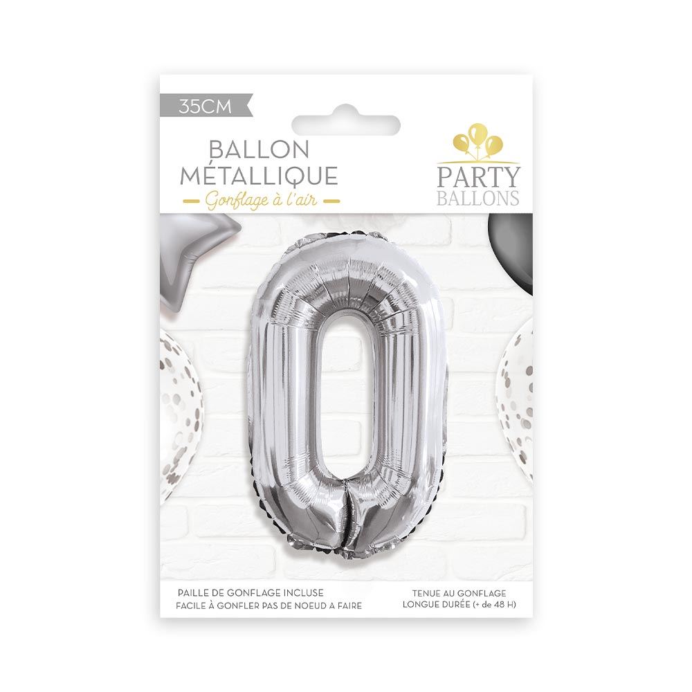 Ballon metallique 0