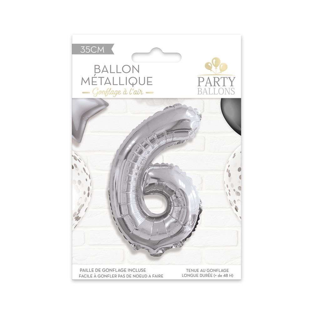 Ballon metallique 6