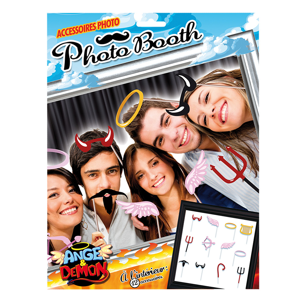 Photobooth 12 acces ange demon