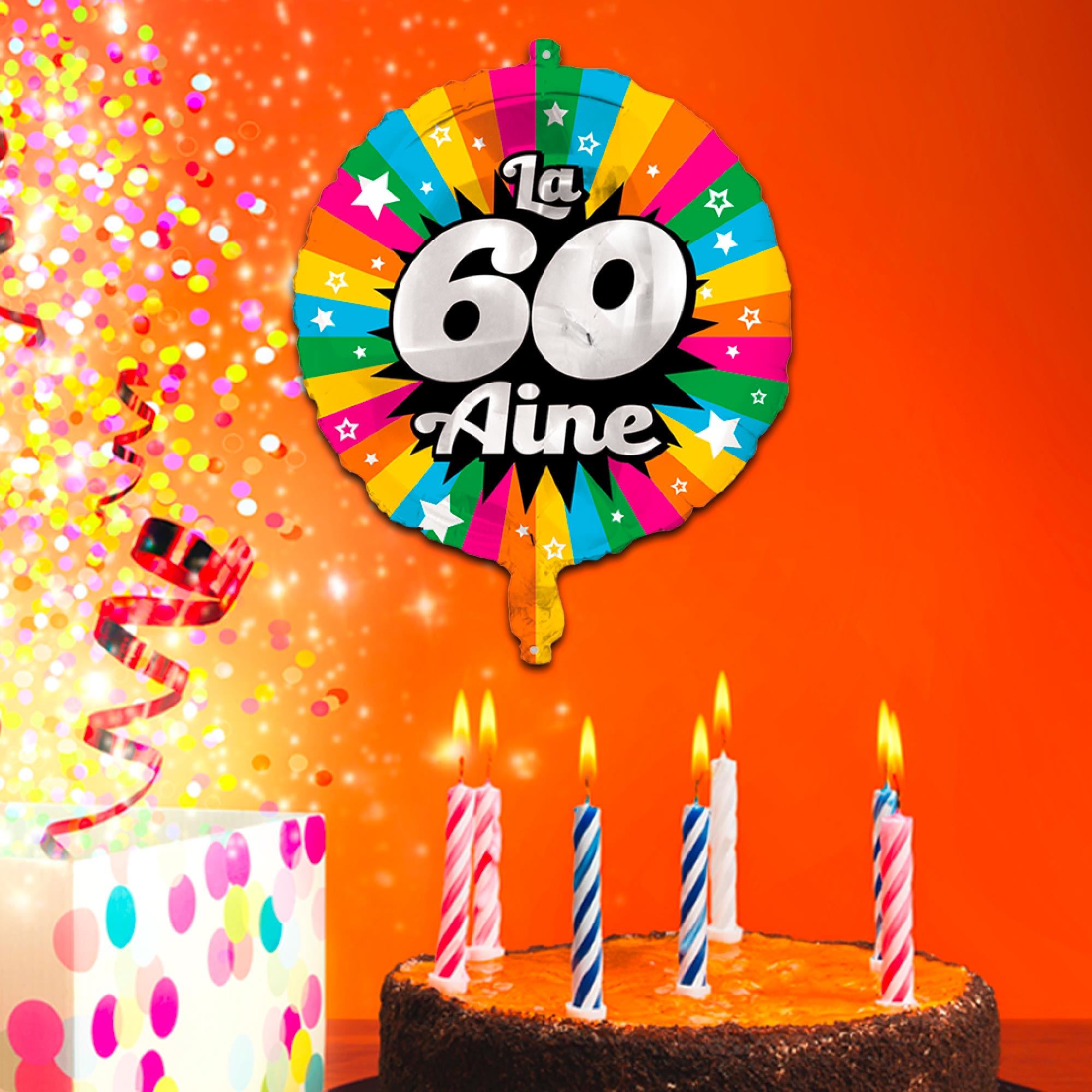 Ballon metal 60aine