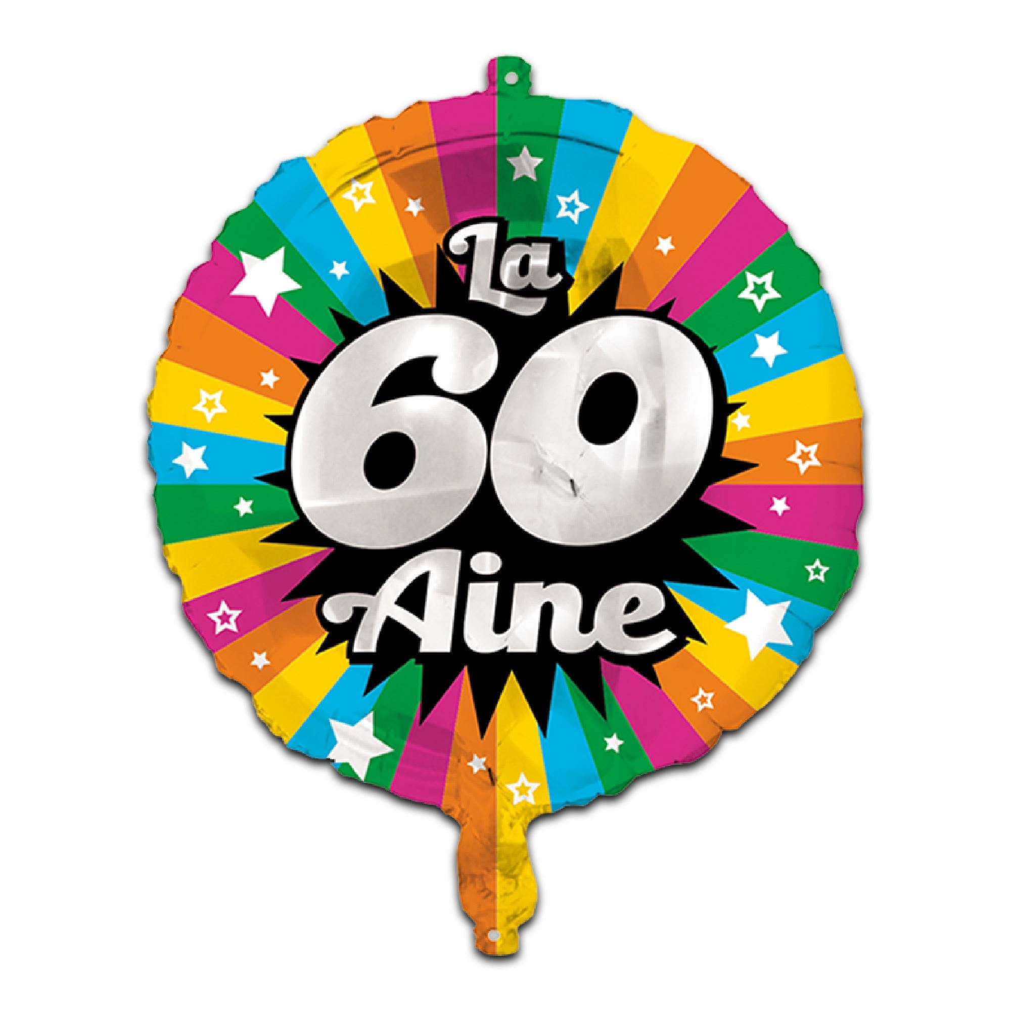 Ballon metal 60aine