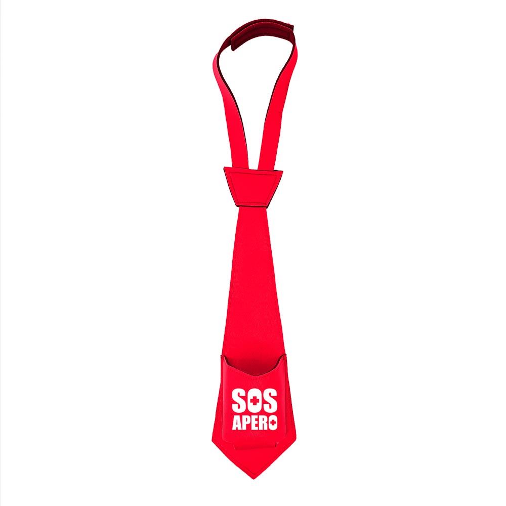 Cravate picole "sos apero"