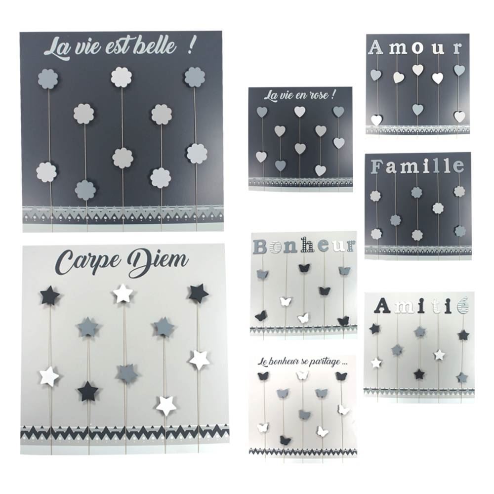 Cadre photo pince mot 8mods /16pcs