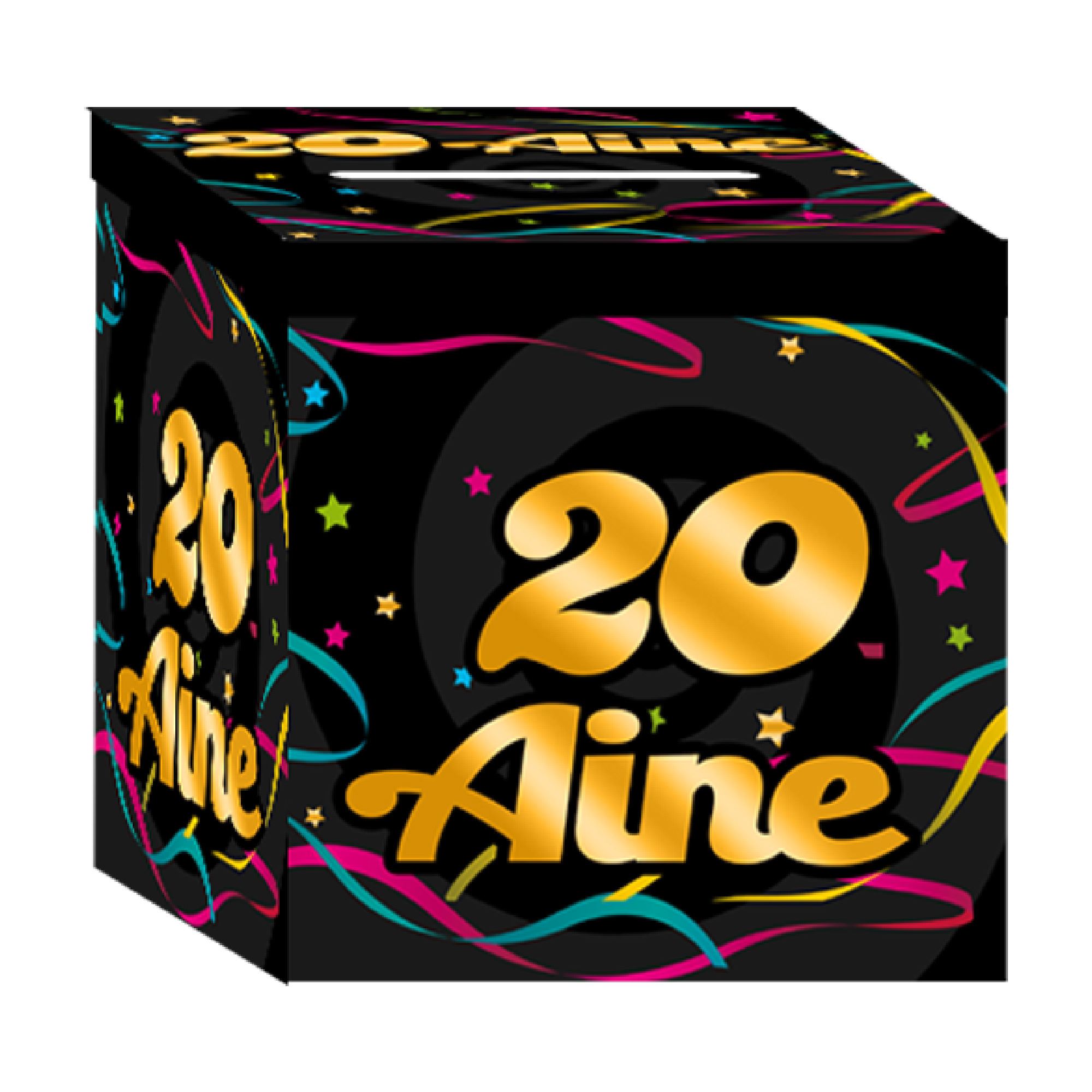 Urne anniversaire 20 aine