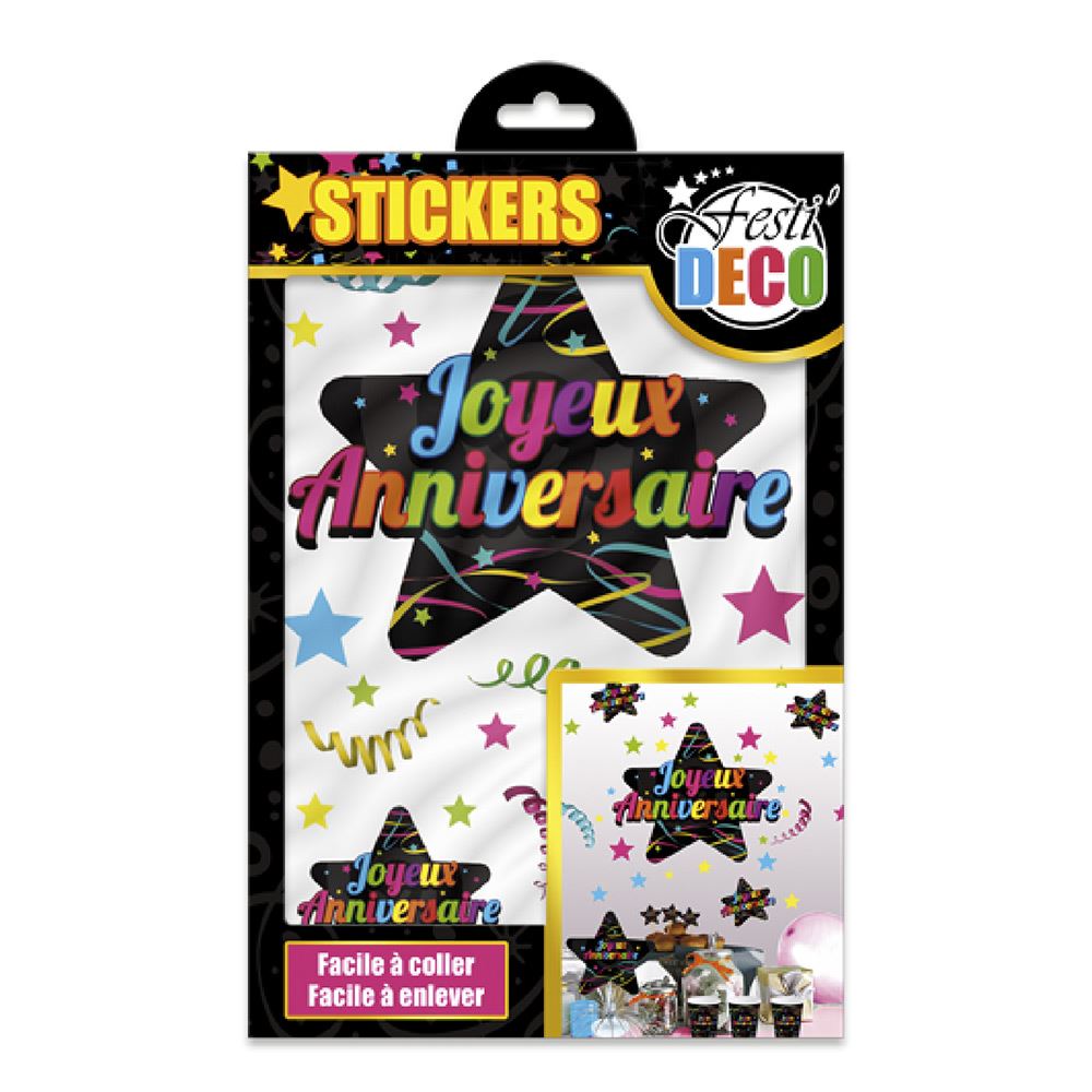 Sticker joyeux anniv