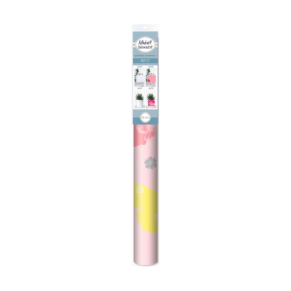 Adhesif motif papillons