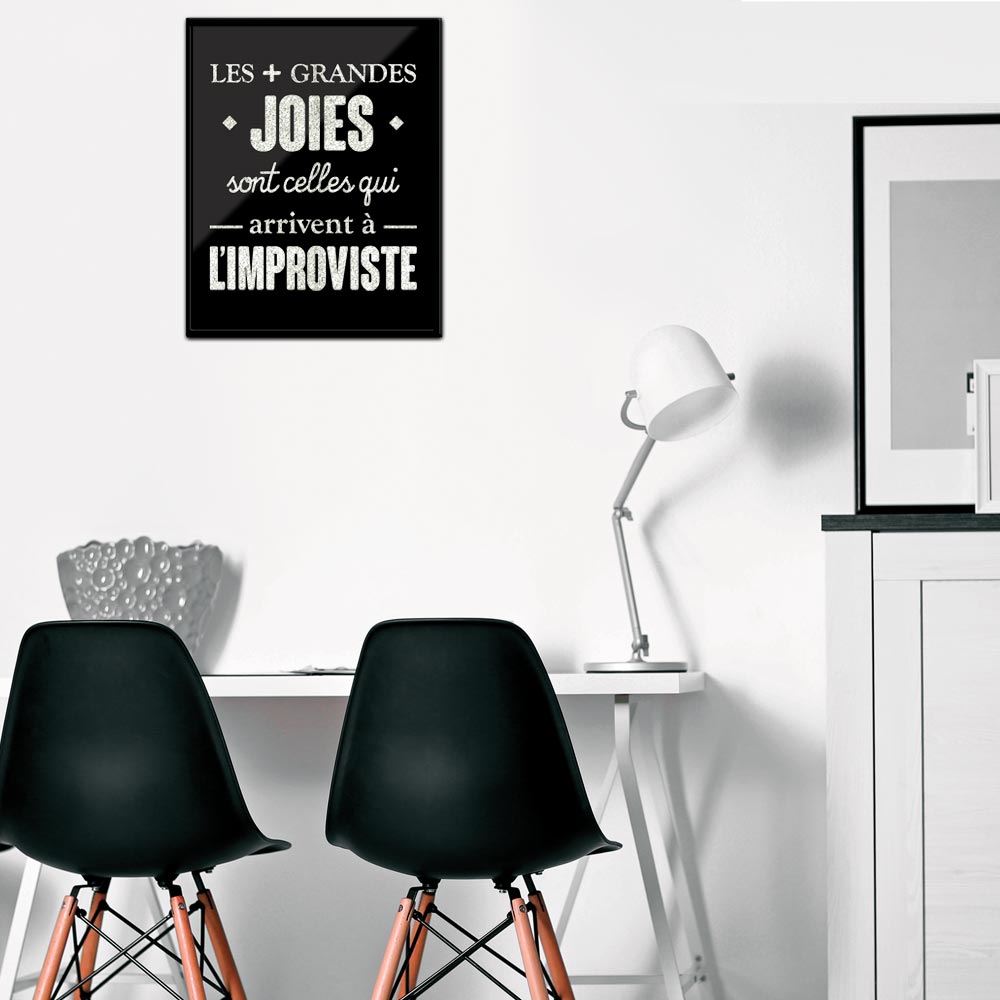 Cadre paillette joies…