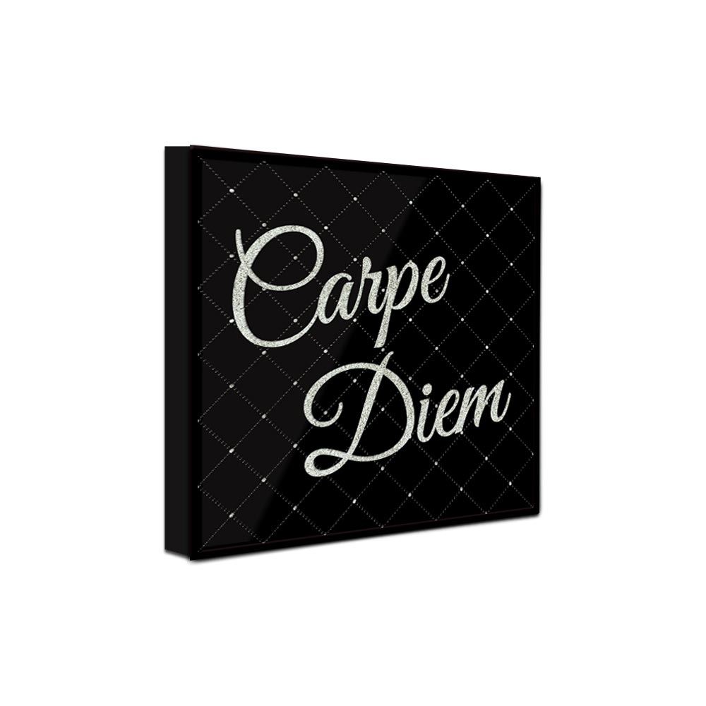 Cadre paillette "carpe diem"