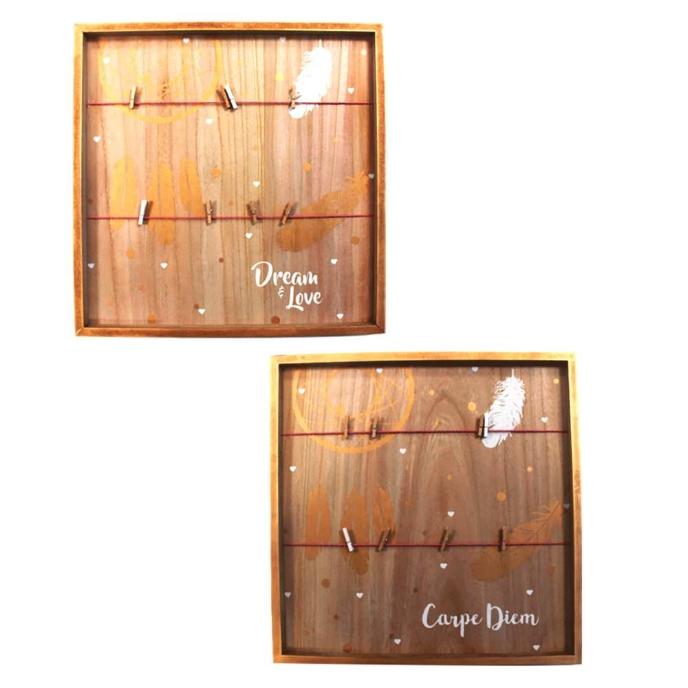 Cadre photo pince boho 2mods /4pcs