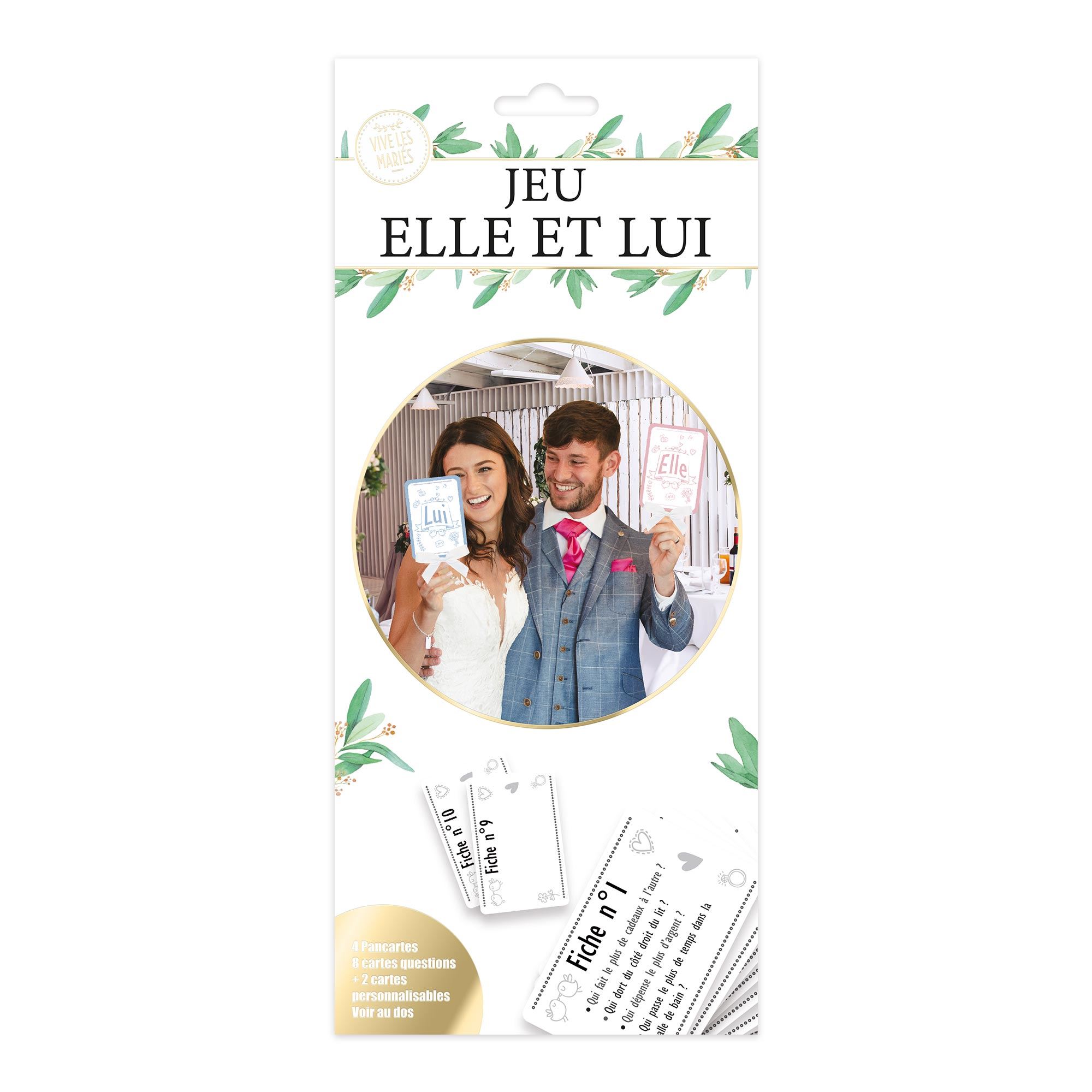 Jeu elle et lui mariage/