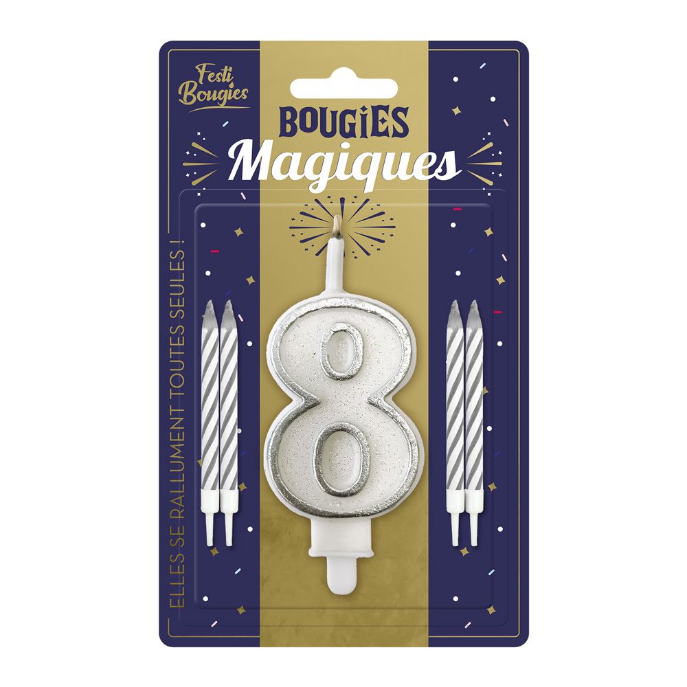 Bougies magiques 8