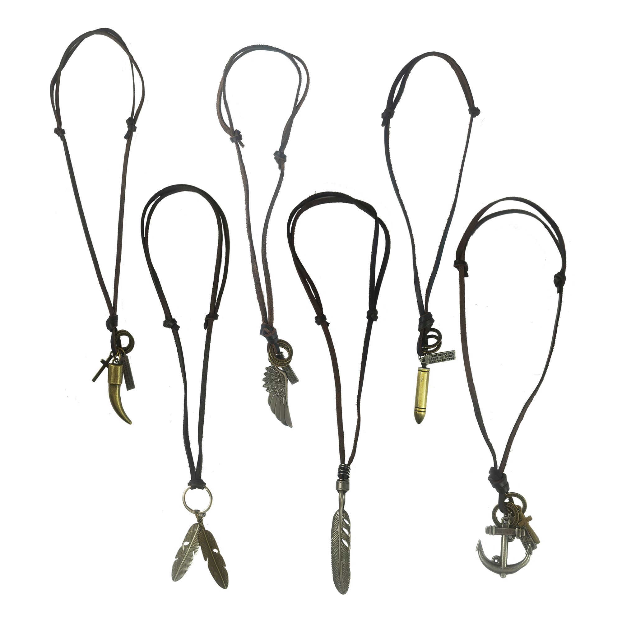 Collier men 6mods /36pcs