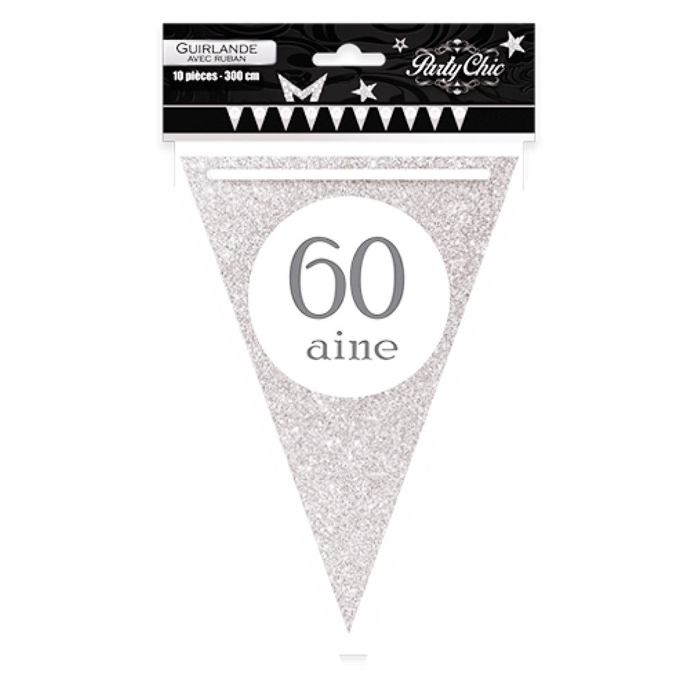 Guirlande fanion 60aine