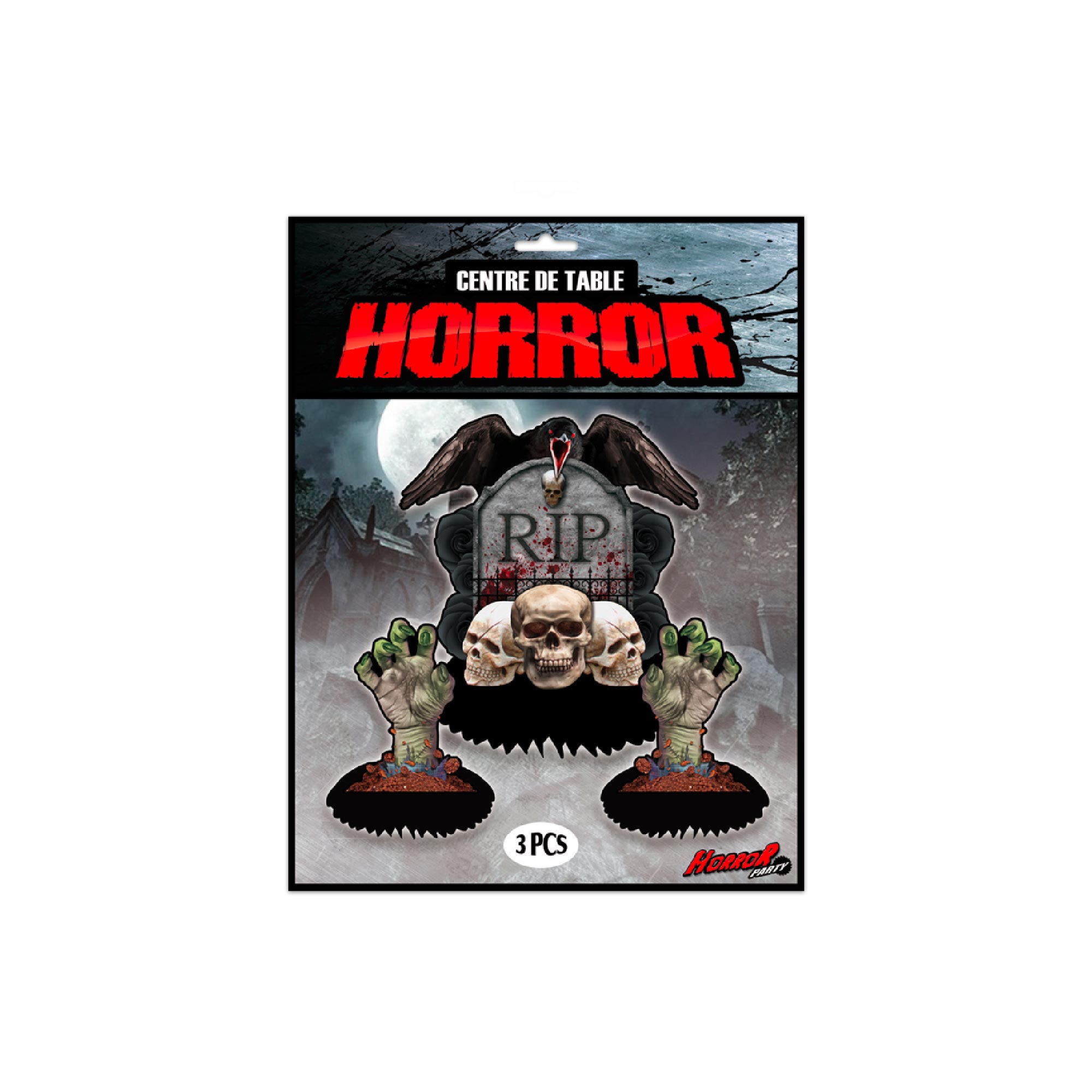 Centre de table horror party
