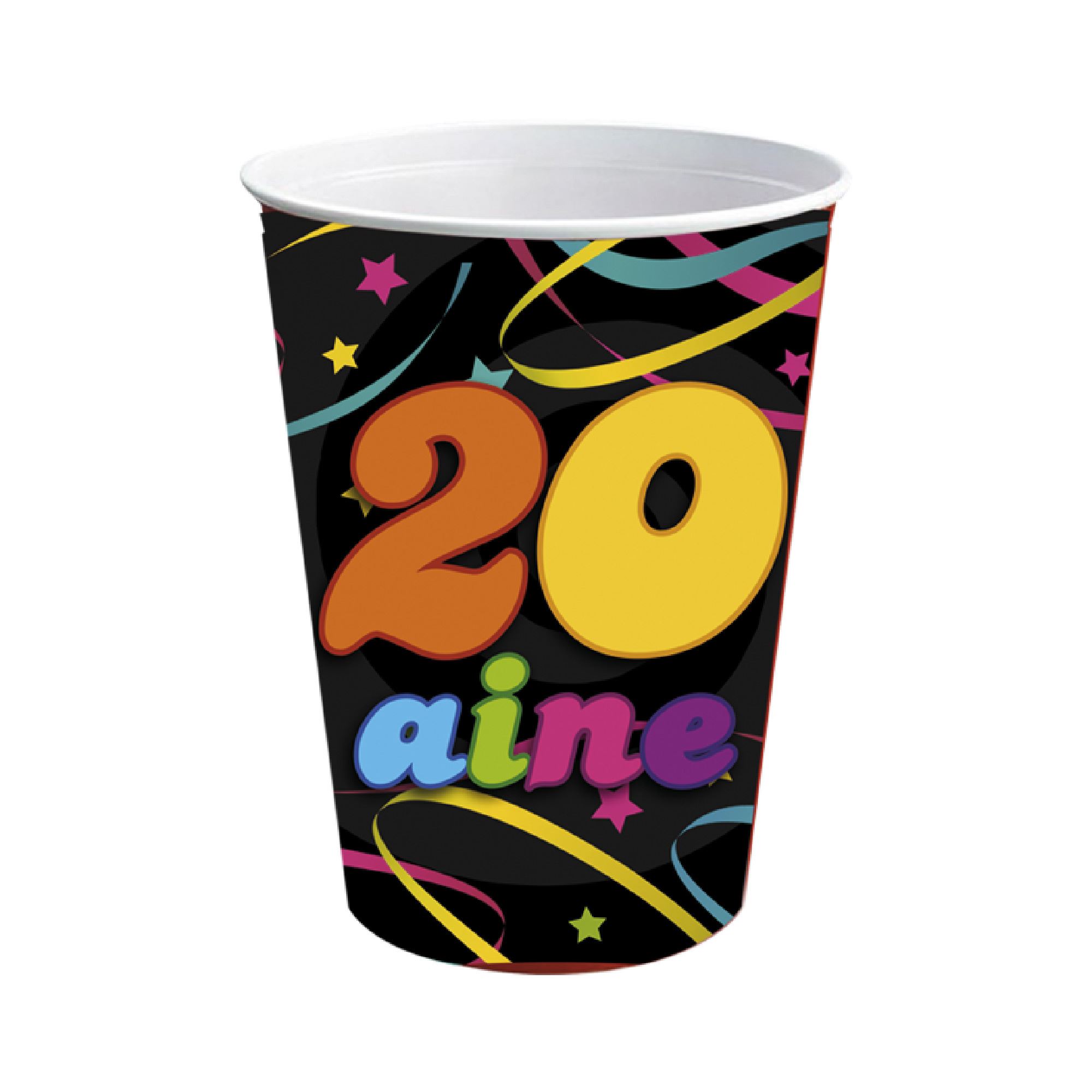 Pack 6 gobelet 50cl 20aine