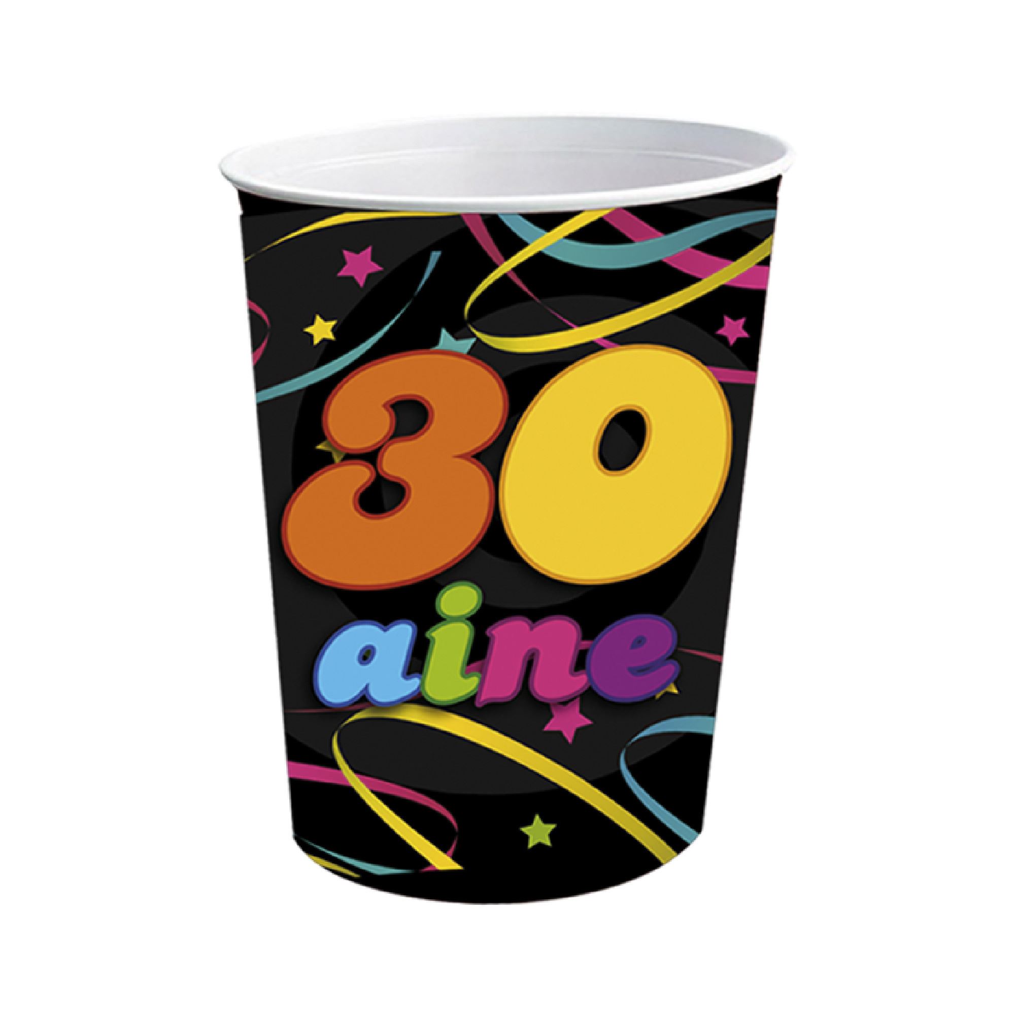 Pack 6 gobelet 50cl 30aine