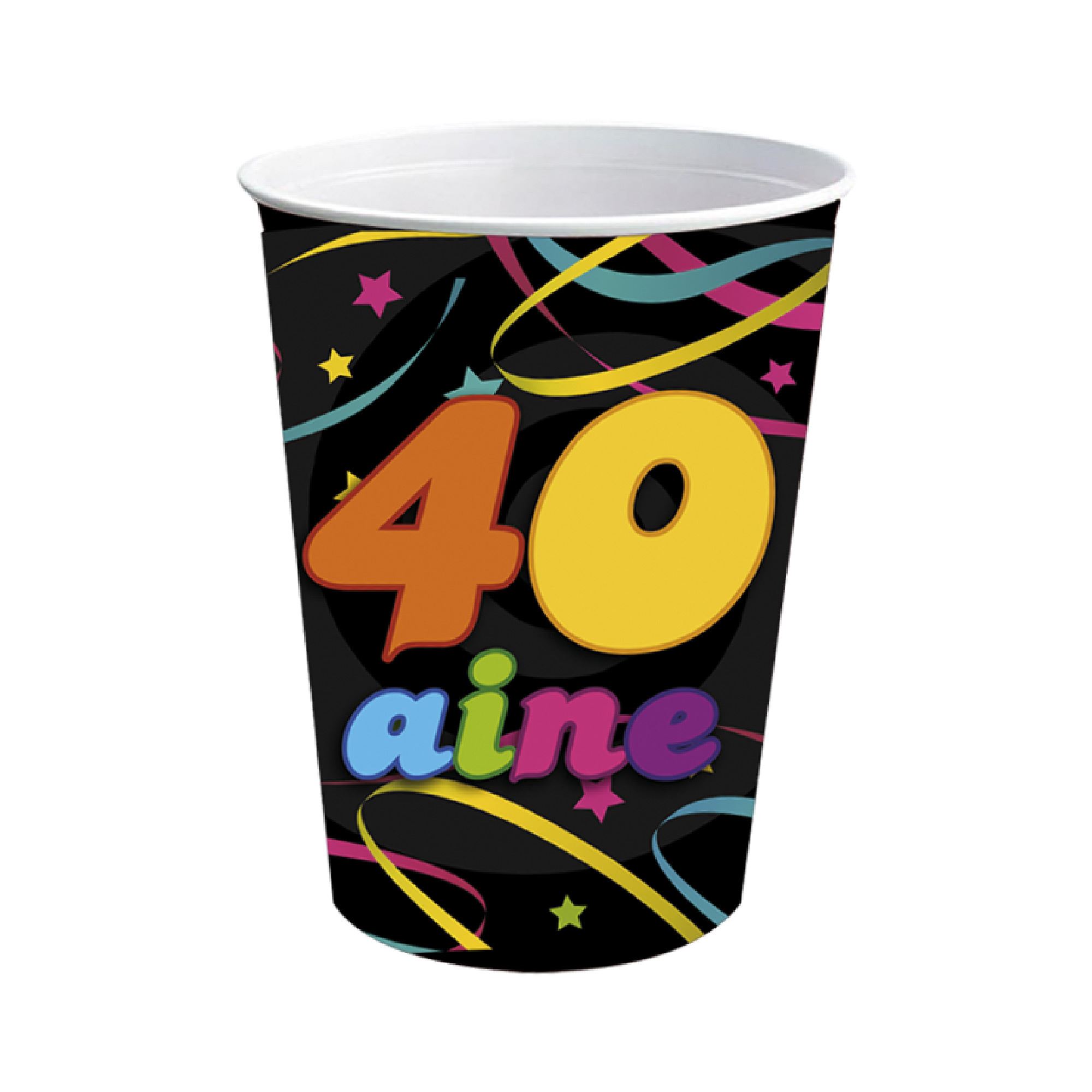 Pack 6 gobelet 50cl 40aine