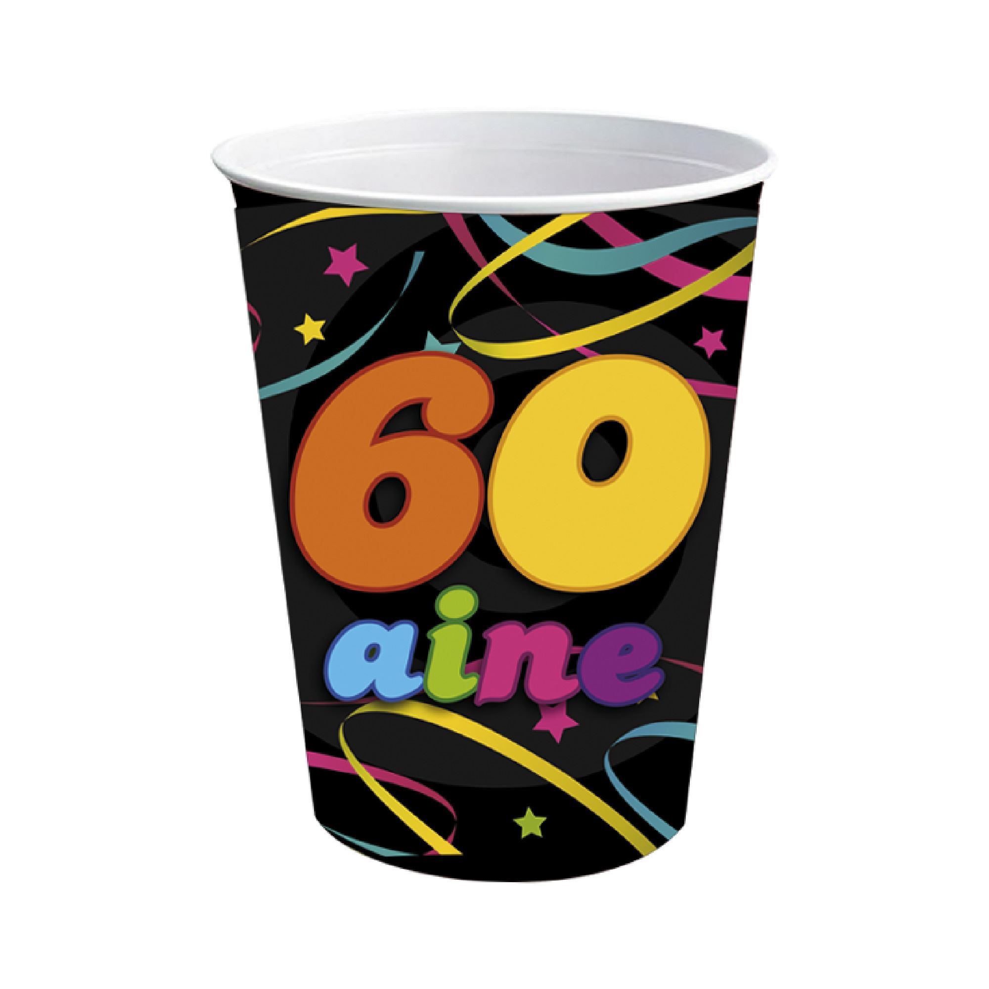 Pack 6 gobelet 50cl 60aine