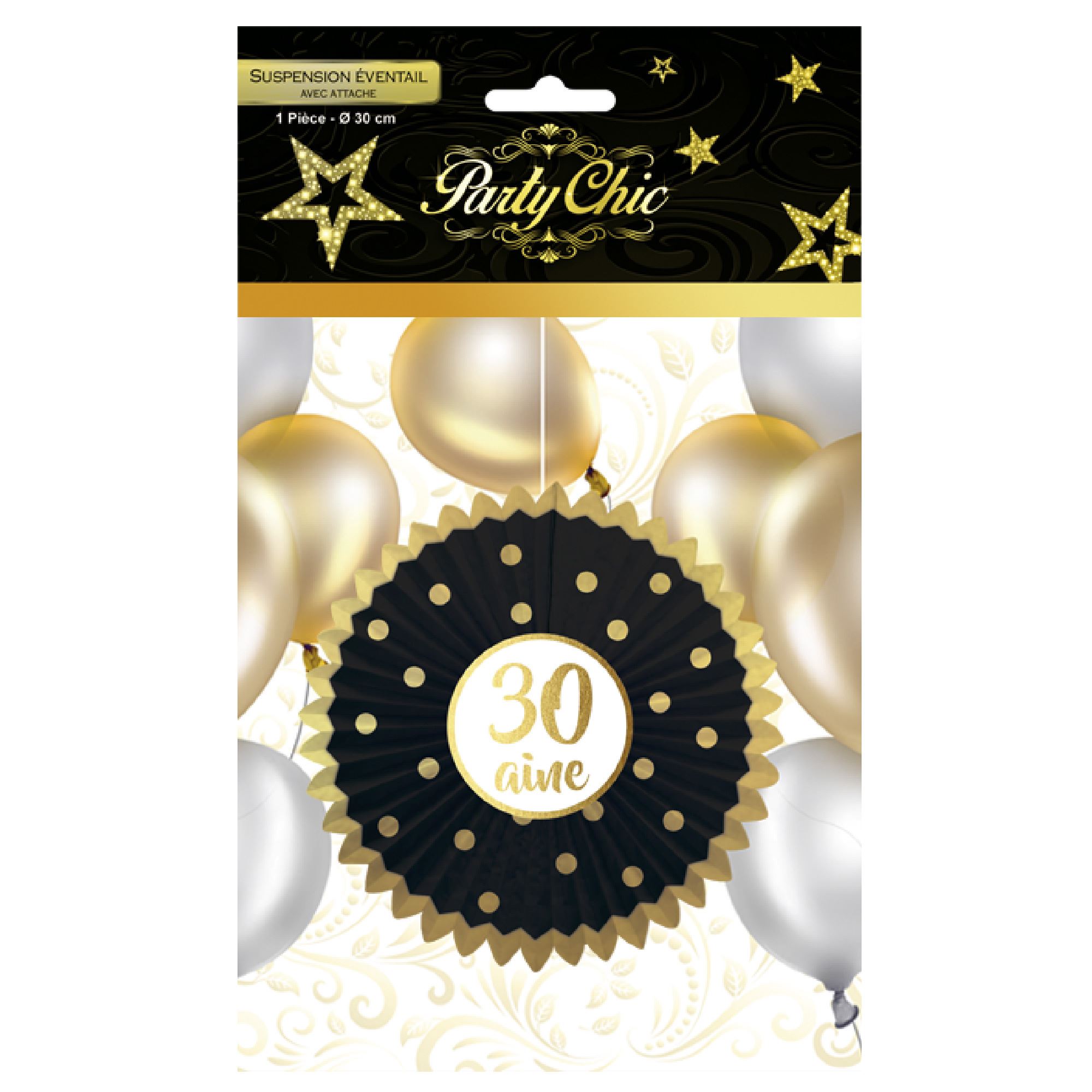 Suspension eventail 30aine