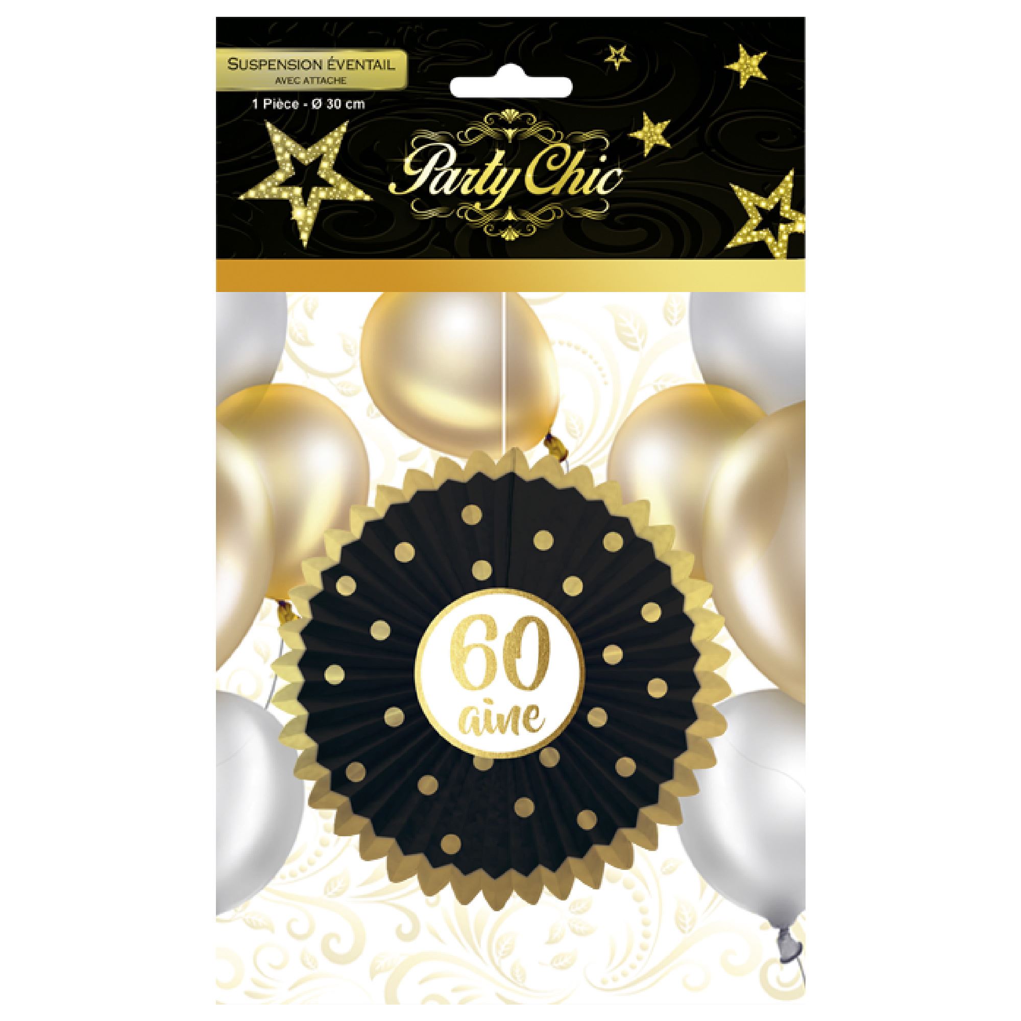 Suspension eventail 60aine