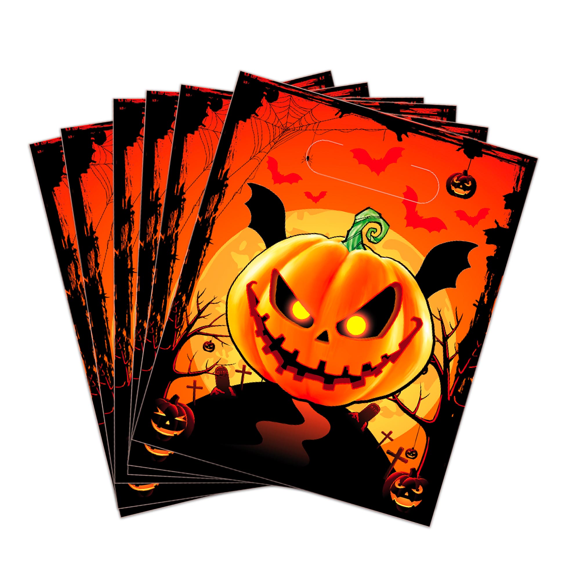 Sachet 6 pochette halloween