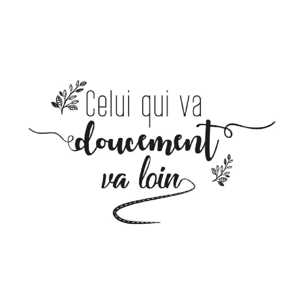 Sticker "celui qui va…"