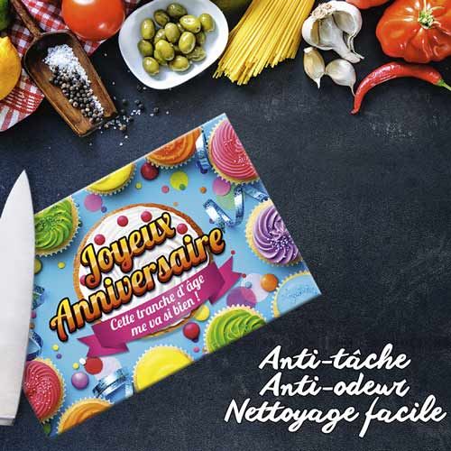 Planche a decouper anniv