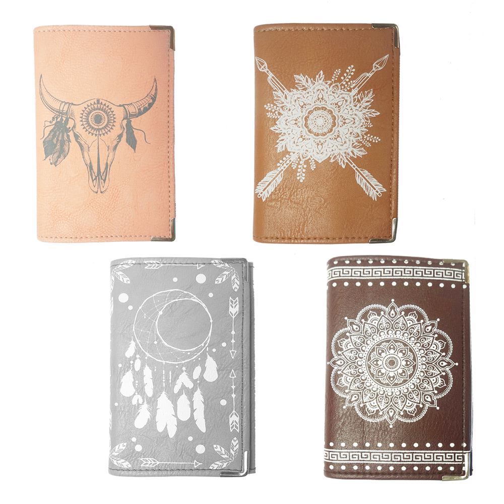 Etui permis mandala 4mods /6pcs