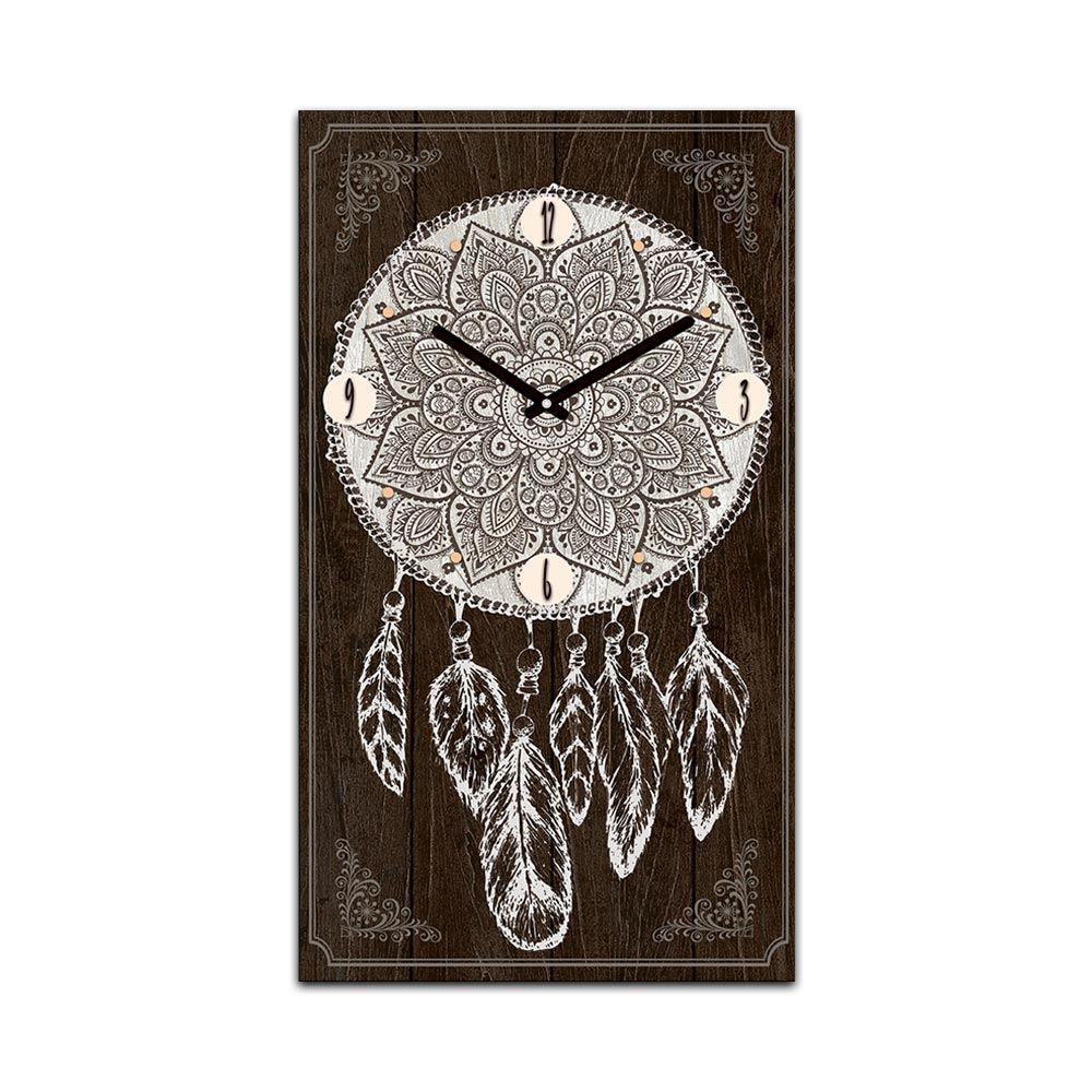 Horloge boho noire